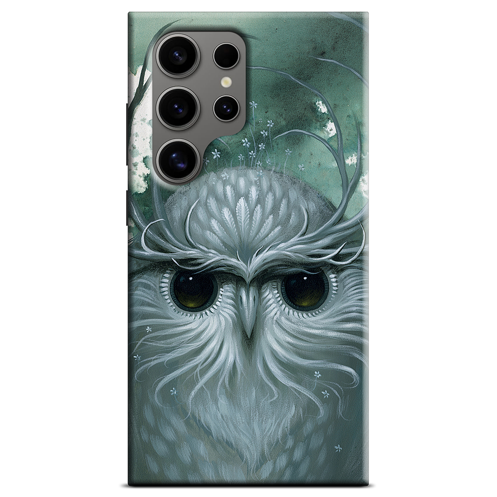 Snow Owl Samsung Case