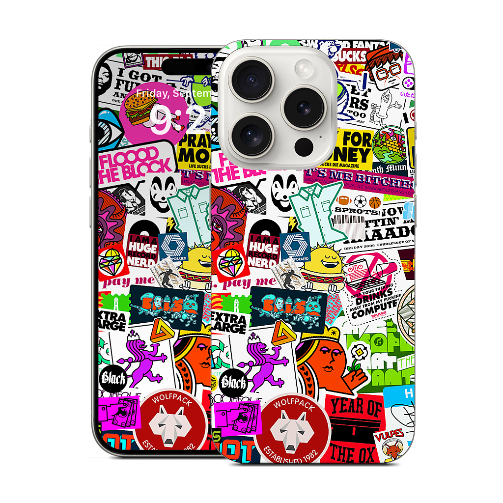 Too Much Everything iPhone Skin