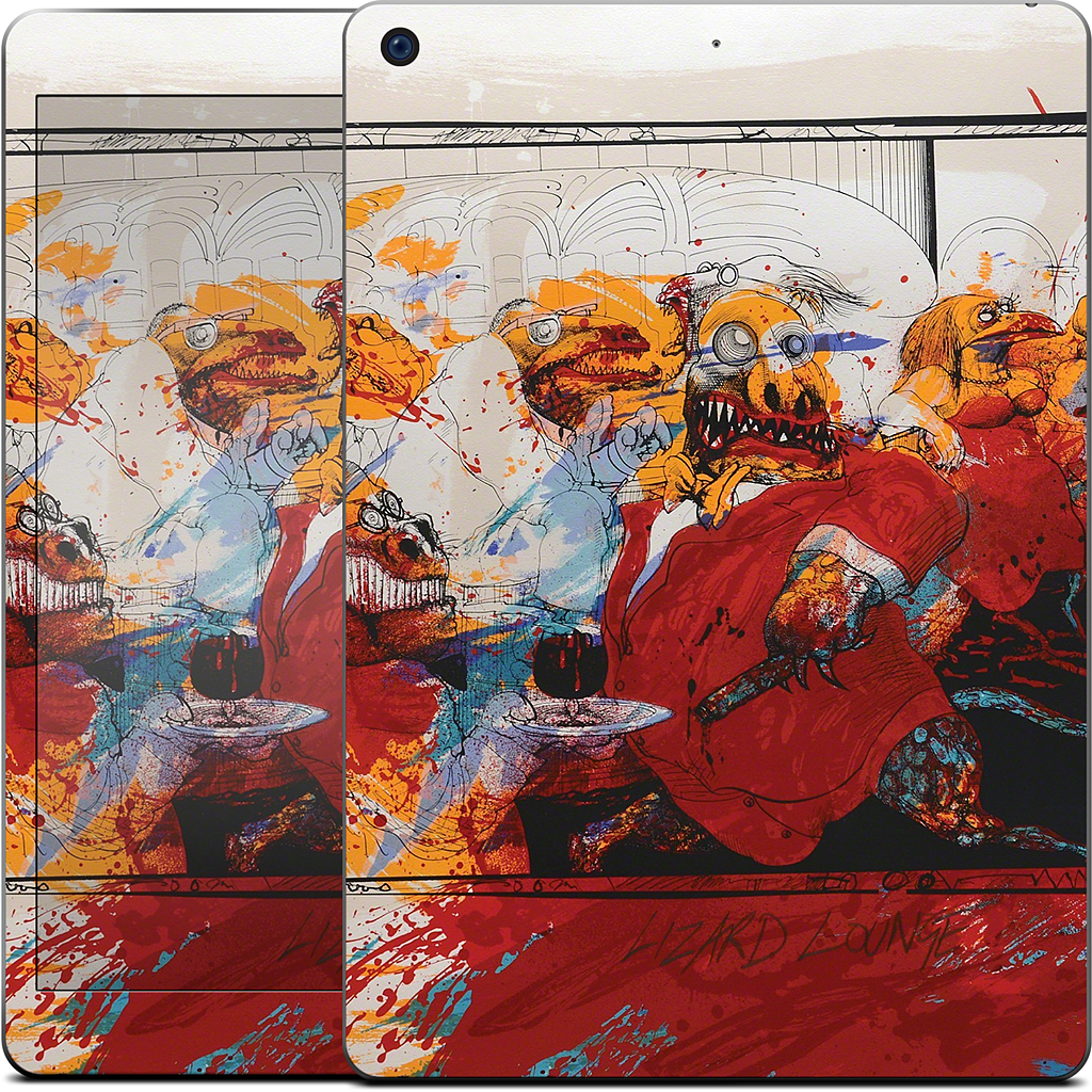 Lizard Lounge iPad Skin