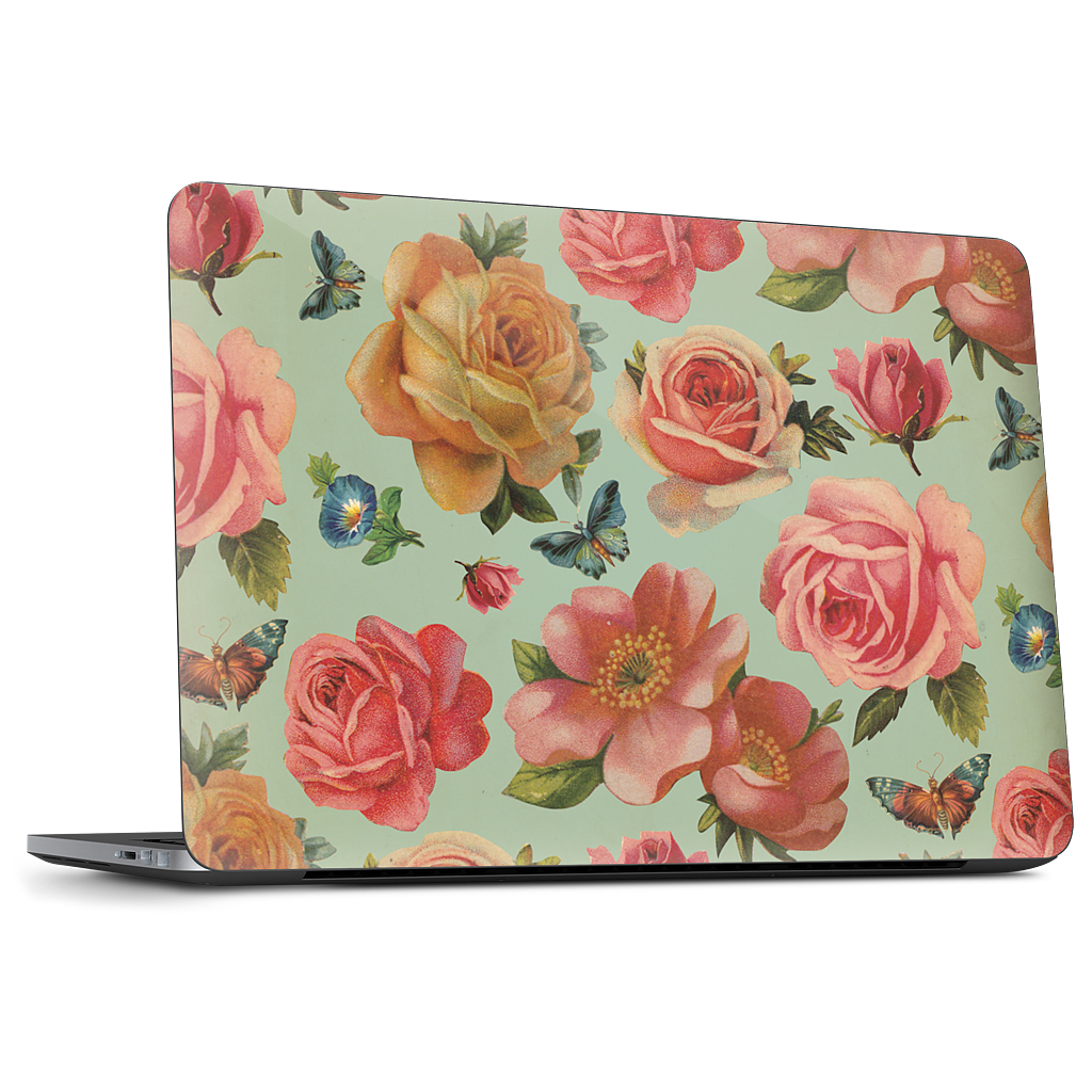 Rose Dell Laptop Skin