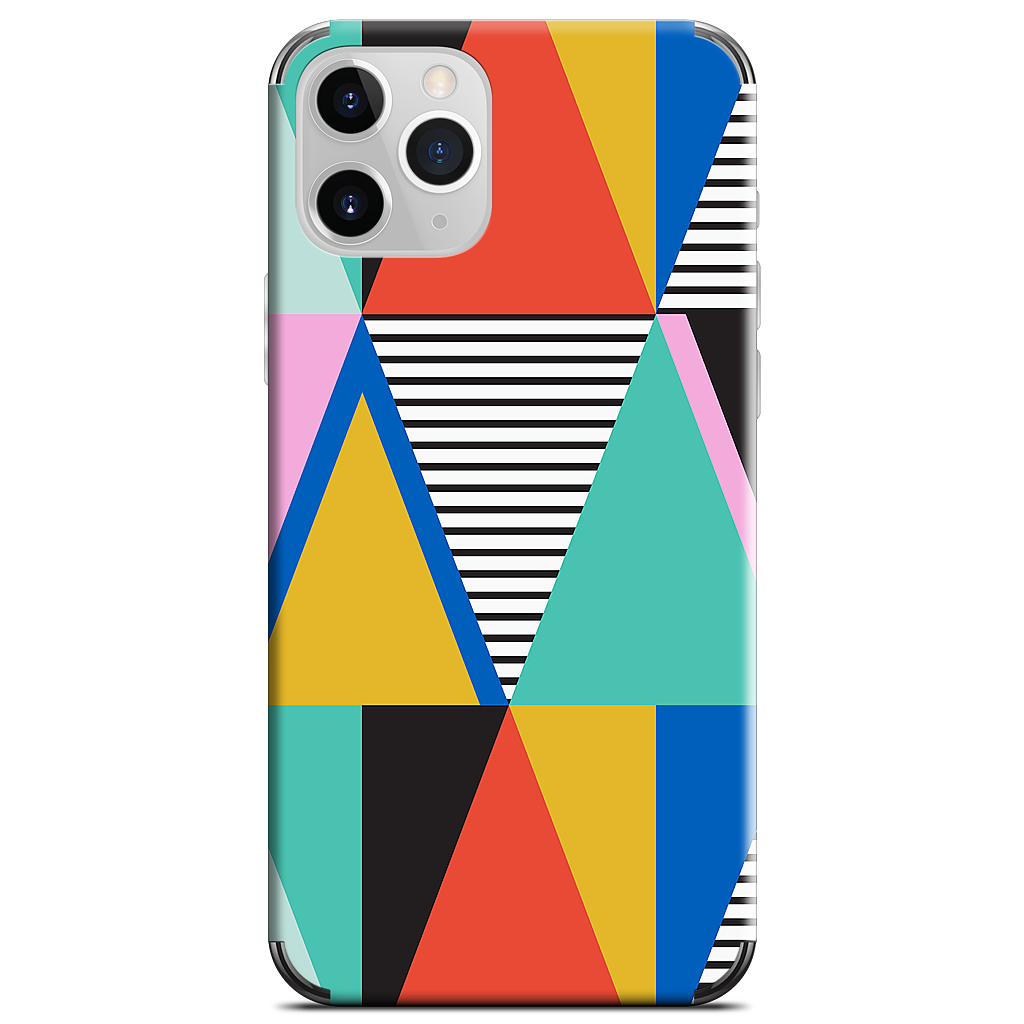 Graphic Triangles iPhone Skin