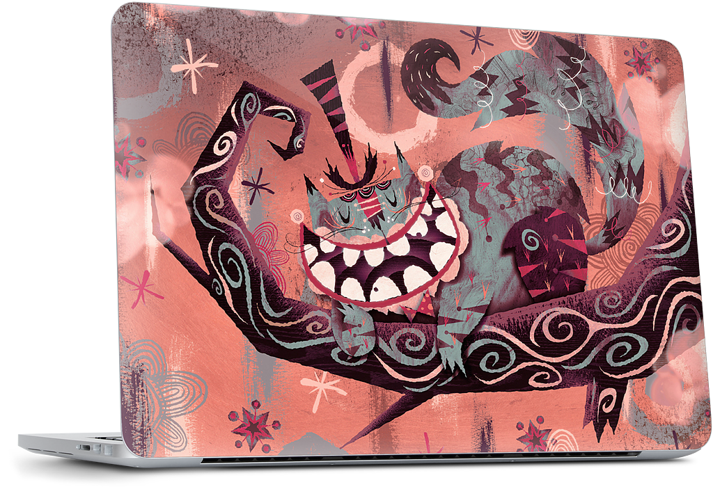 Cheshire Cat MacBook Skin