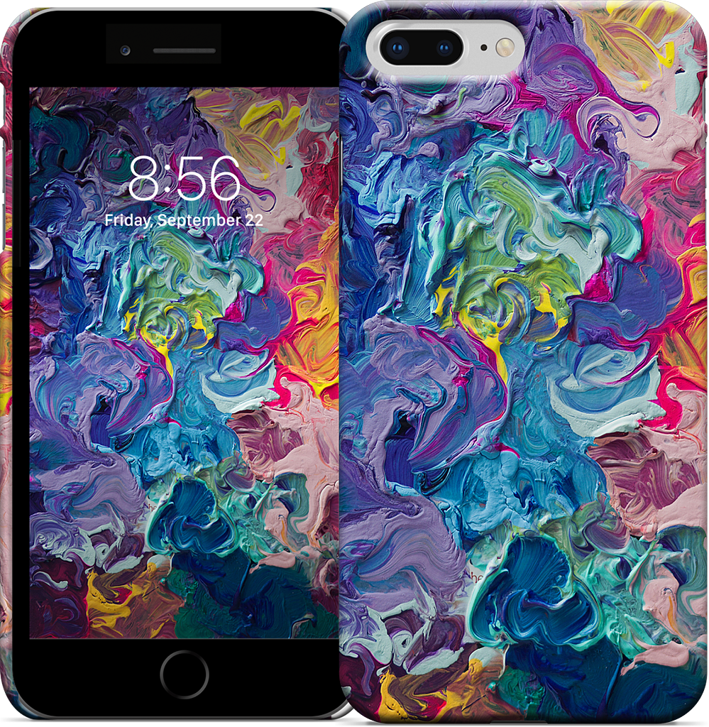 Rainbow Flow Abstract iPhone Case