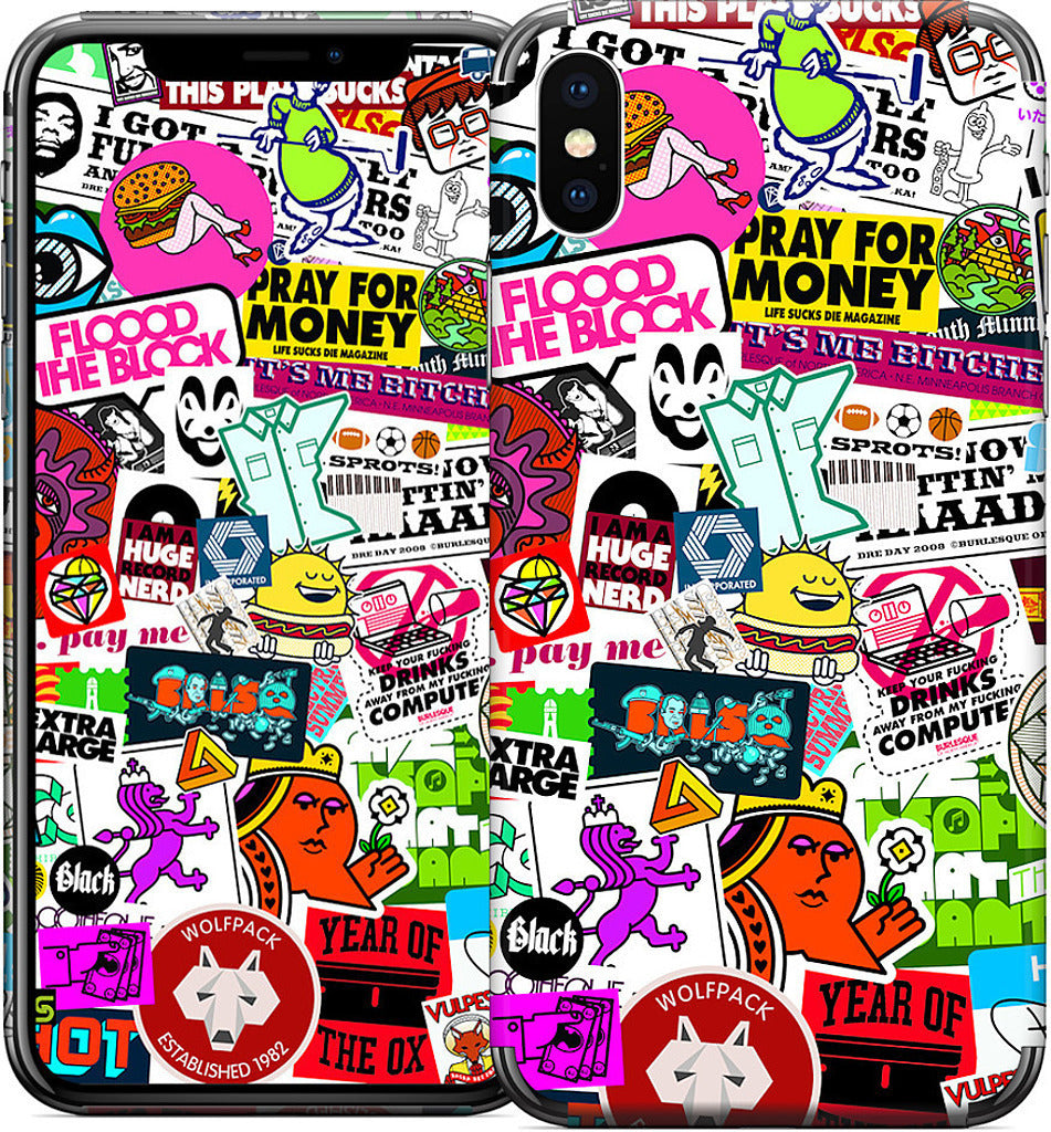 Too Much Everything iPhone Skin