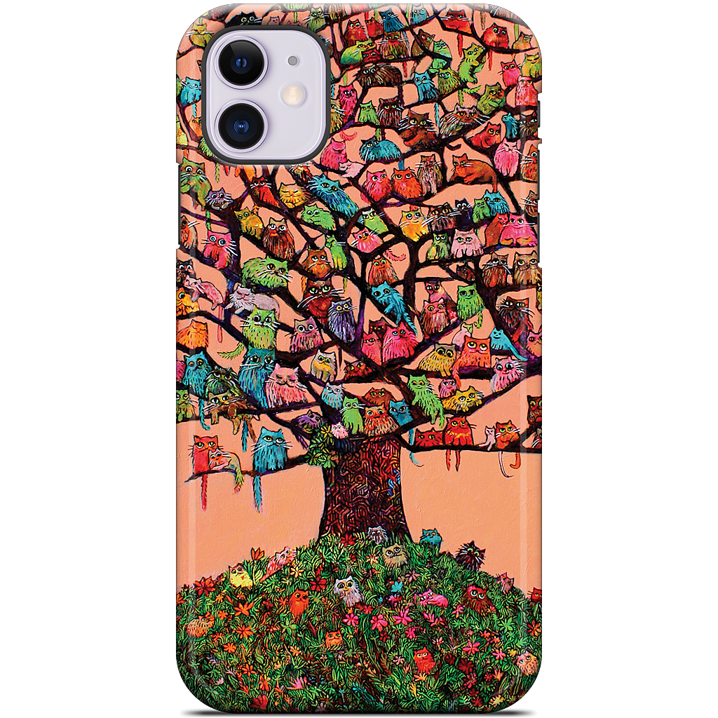 "Meau Tree" iPhone Case