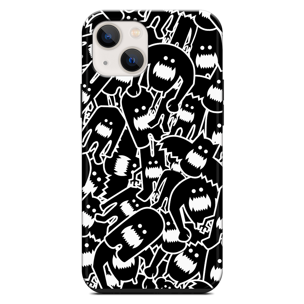 Monster Collage 2 iPhone Case