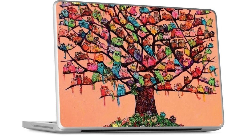"Meau Tree" MacBook Skin