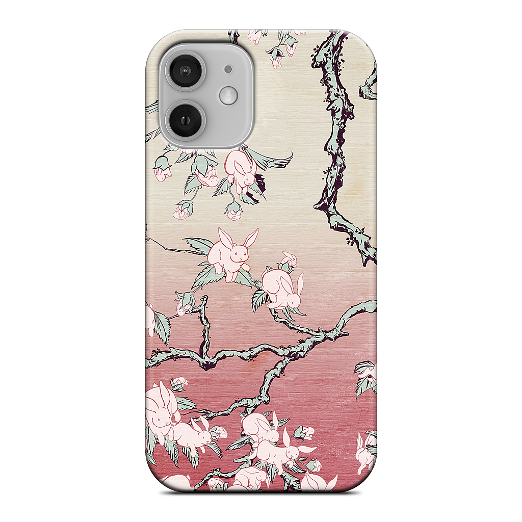 Bunny Blossom iPhone Case