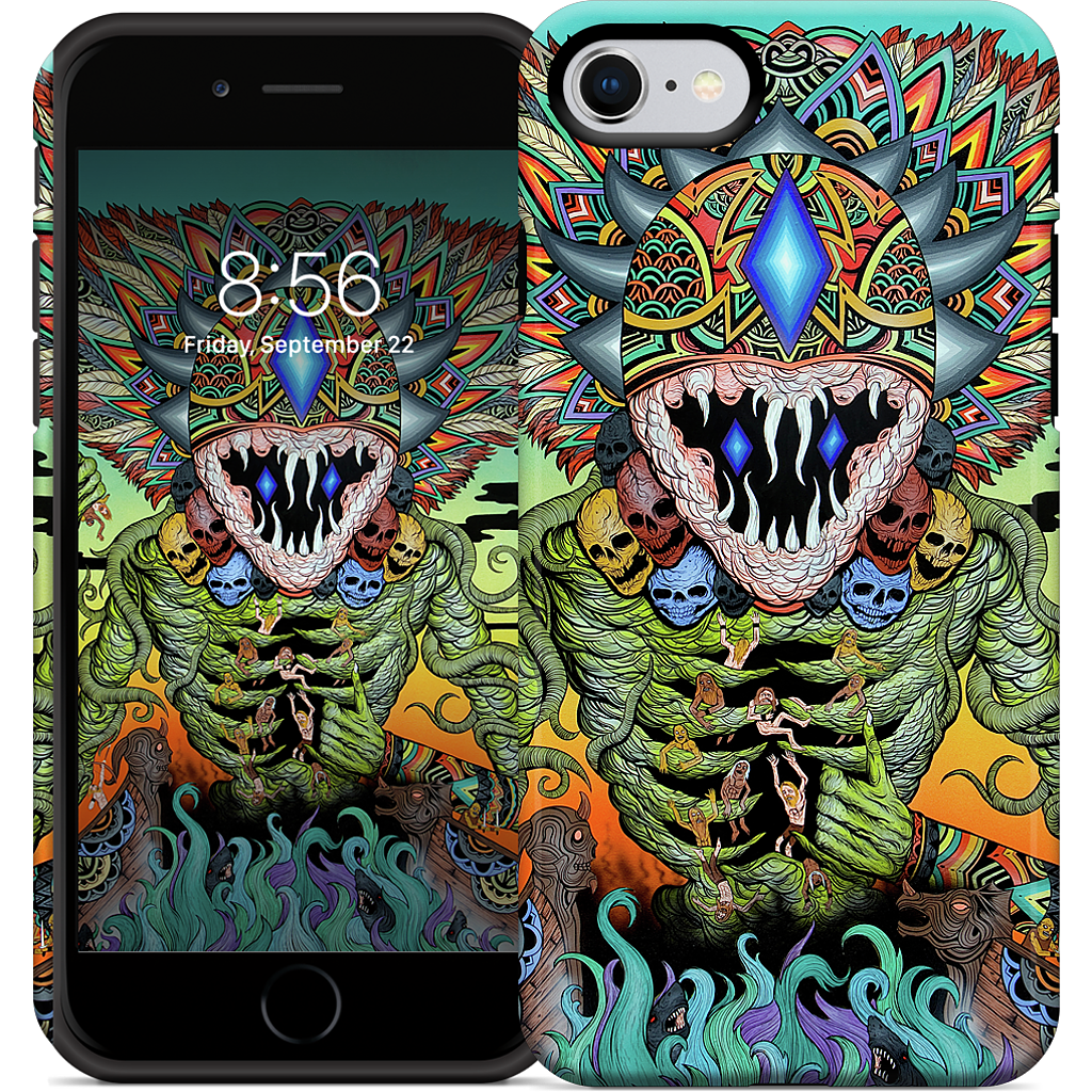 A Gleaming Destroyer iPhone Case