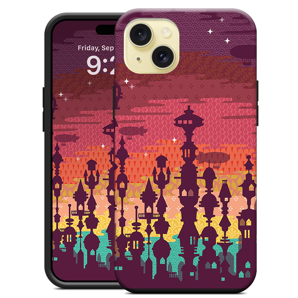 Meet Me After Sunset iPhone Case