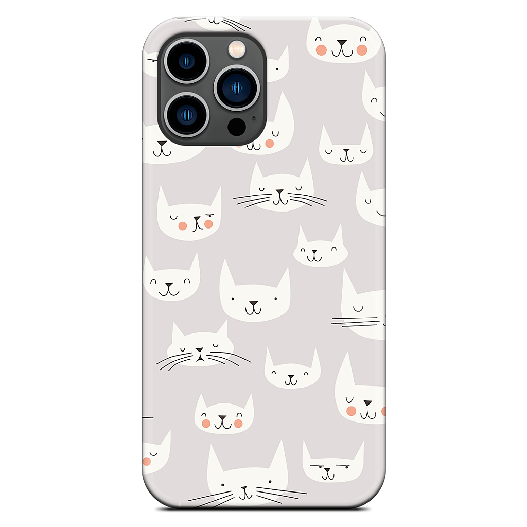 Cat Faces iPhone Case
