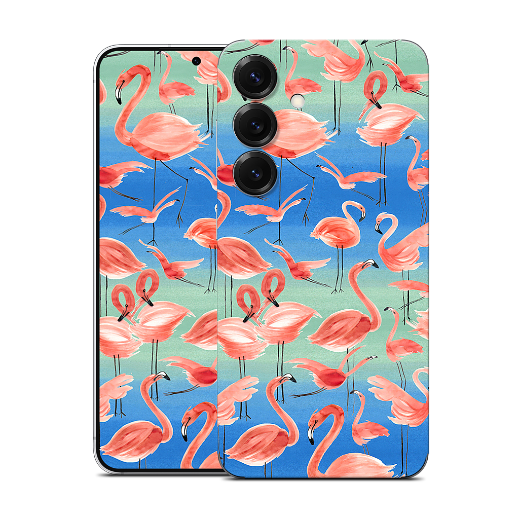 Flamingos Samsung Skin