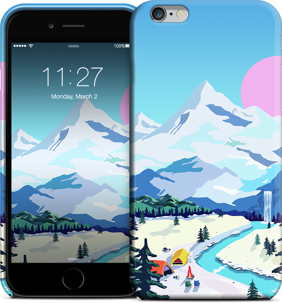 Mountains iPhone Case
