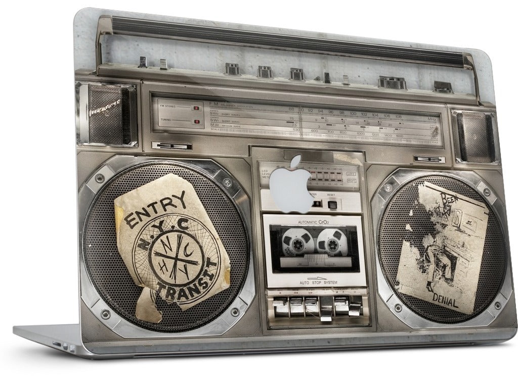 Boombox II MacBook Skin
