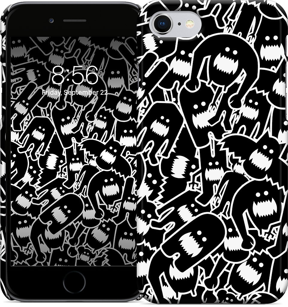Monster Collage 2 iPhone Case