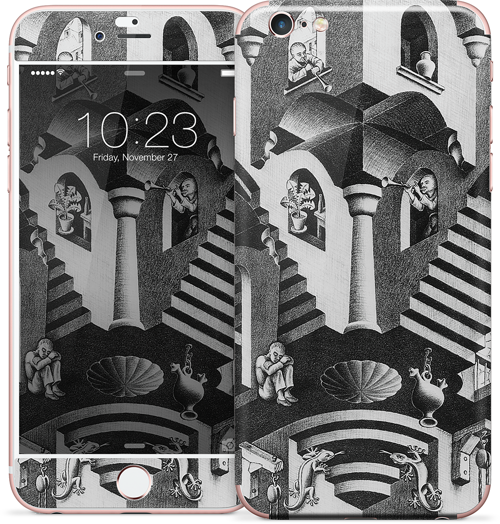 Concave and Convex iPhone Skin