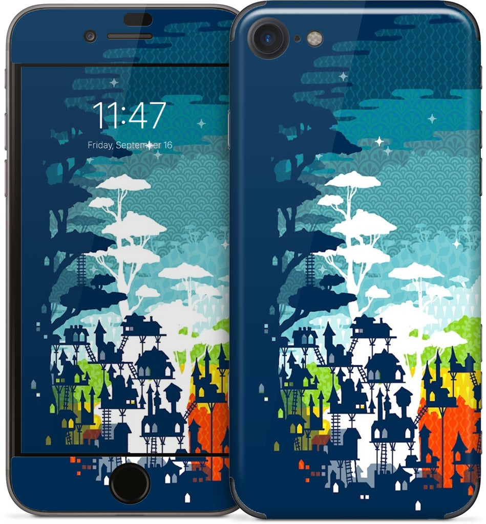 Rainforest City iPhone Skin