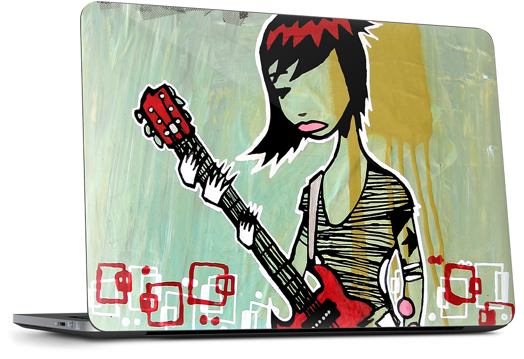 Guitar Hero Dell Laptop Skin