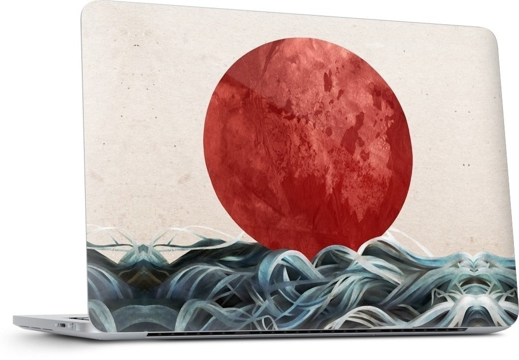 Sunrise in Japan MacBook Skin