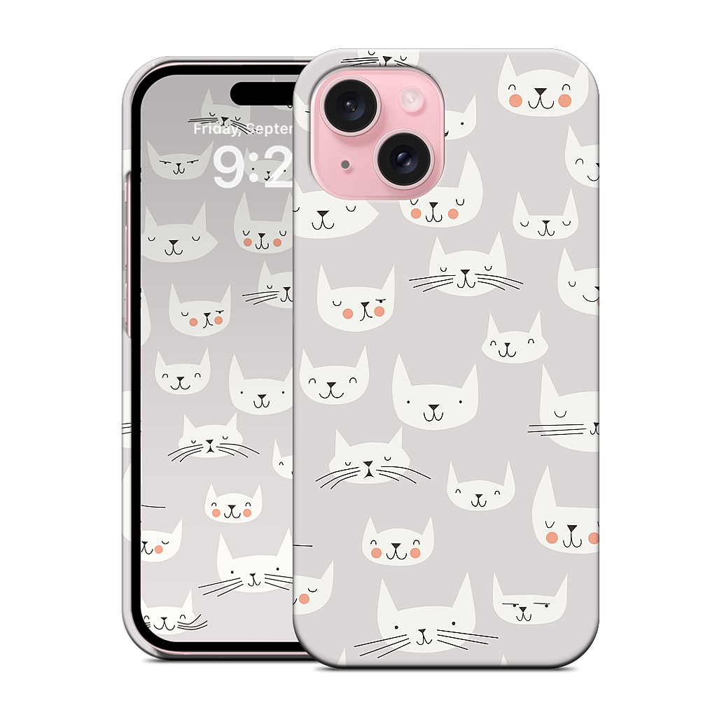 Cat Faces iPhone Case