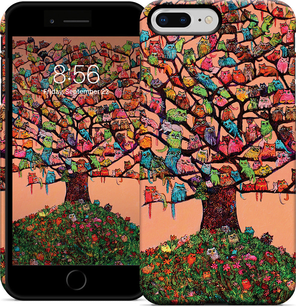 "Meau Tree" iPhone Case