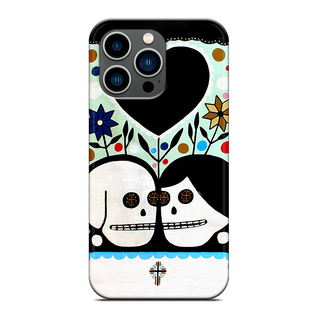 In The Garden With My Love iPhone Case