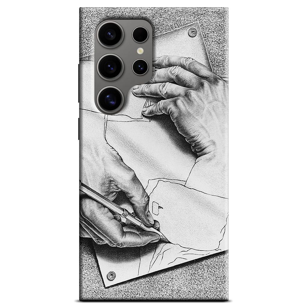 Drawing Hands Samsung Case