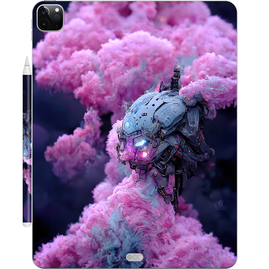 Cotton Candy Mechs iPad Skin