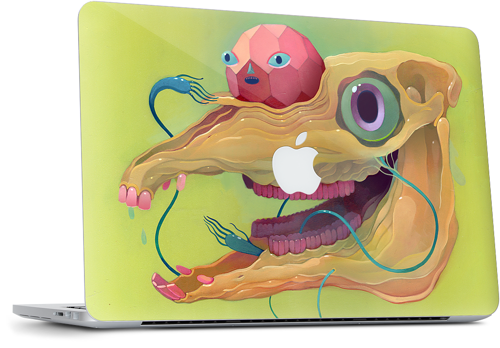 Horse Skull MacBook Skin