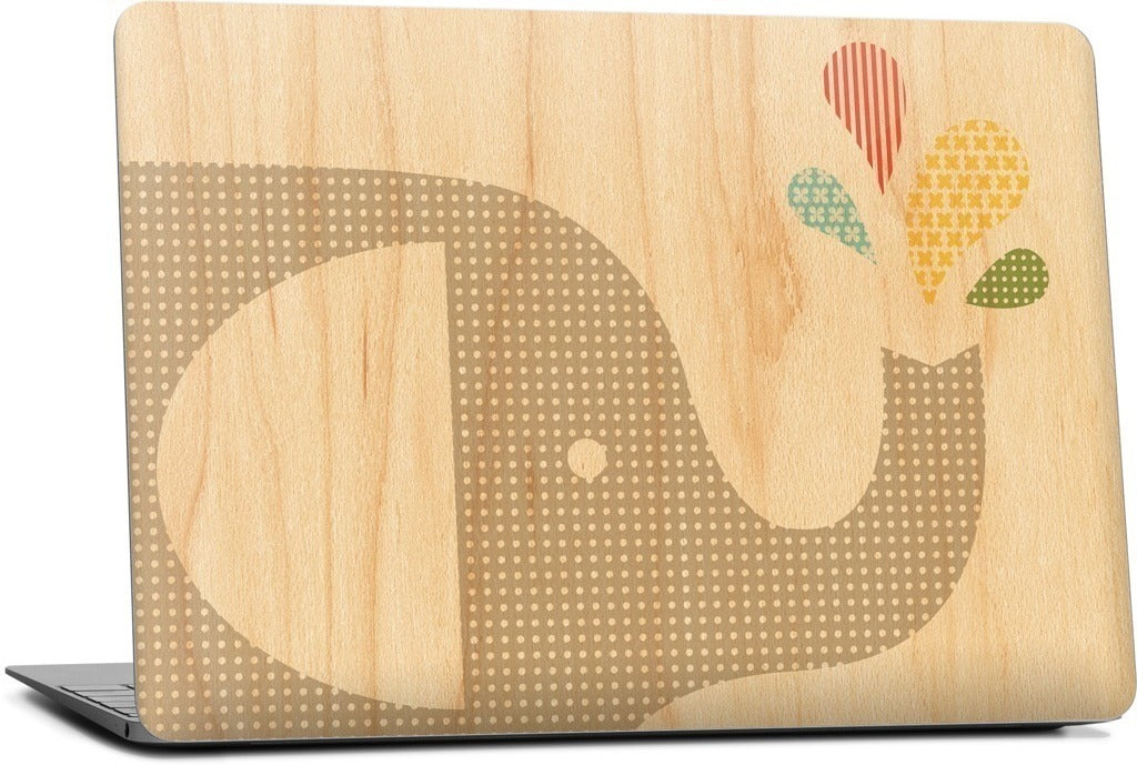 Elephant with Calf MacBook Skin