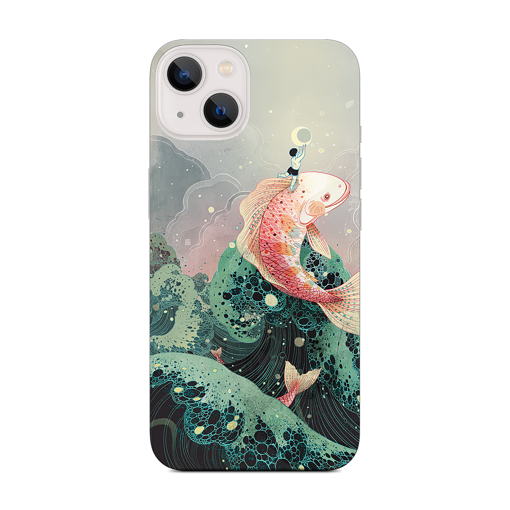 Mooncatcher iPhone Skin