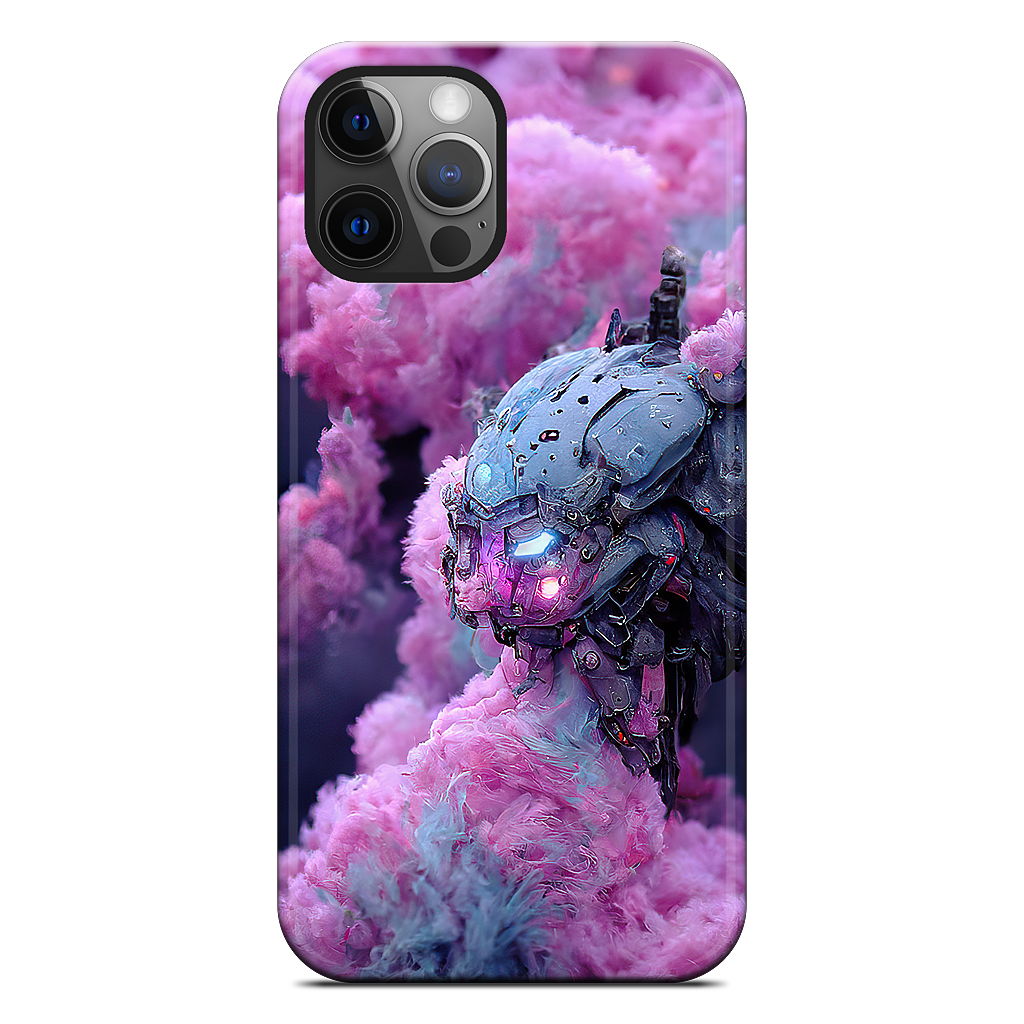 Cotton Candy Mechs iPhone Case
