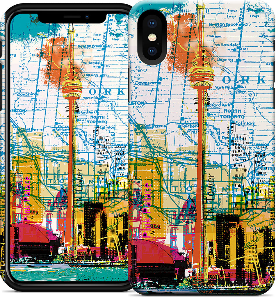 Toronto Skyline iPhone Case