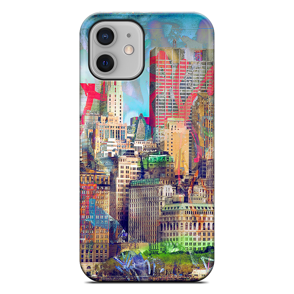 Graffiti Skyline iPhone Case
