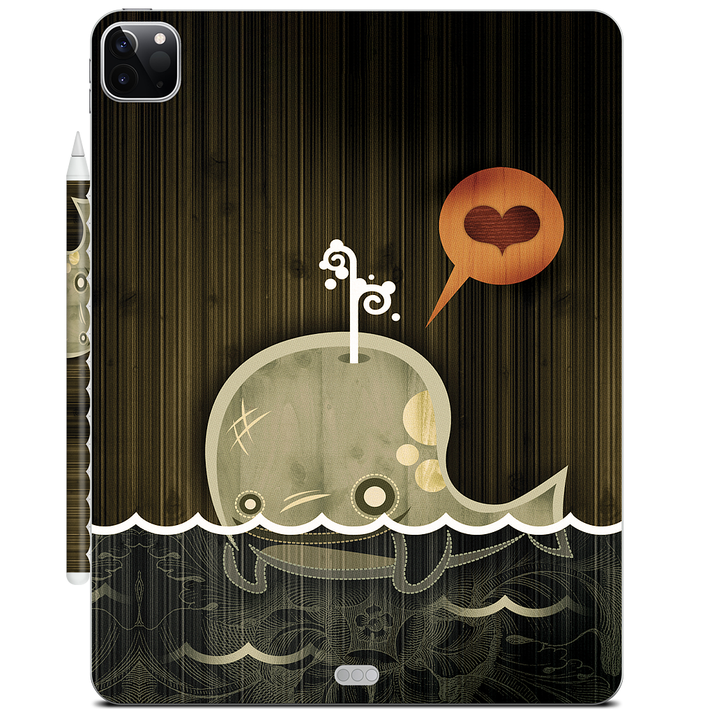 The Enamored Whale iPad Skin