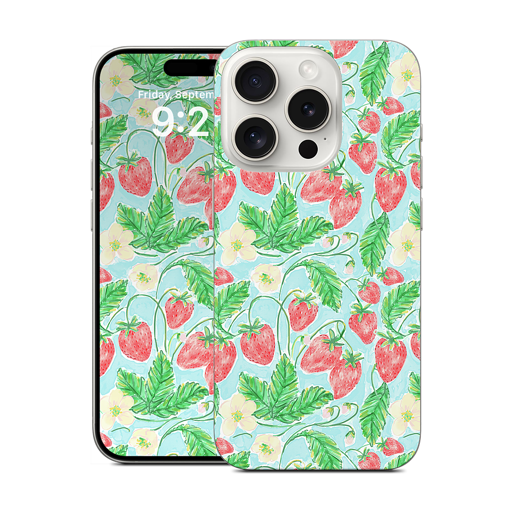 Wild Strawberries iPhone Skin