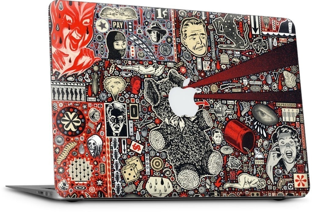 Bust MacBook Skin