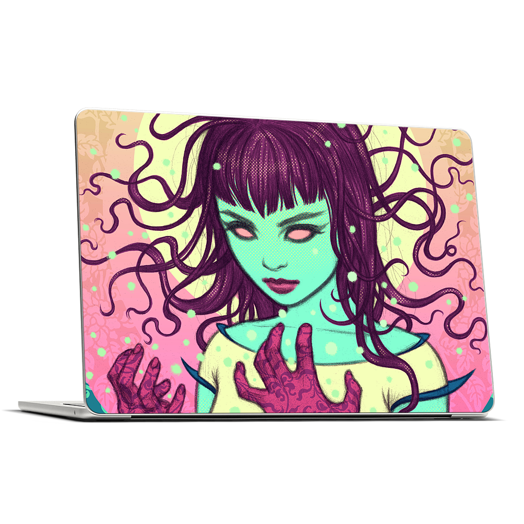 In The Absence Of Gravity MacBook Skin