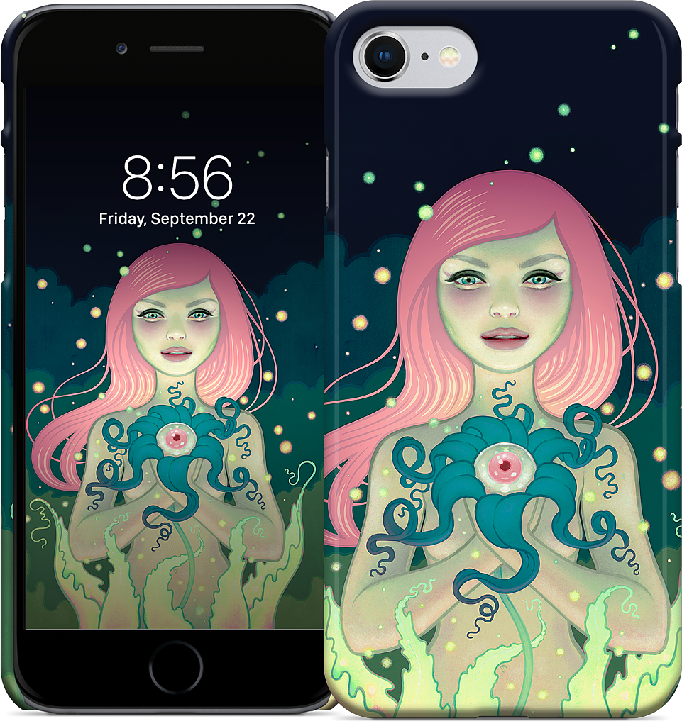 Midnight Bloom iPhone Case