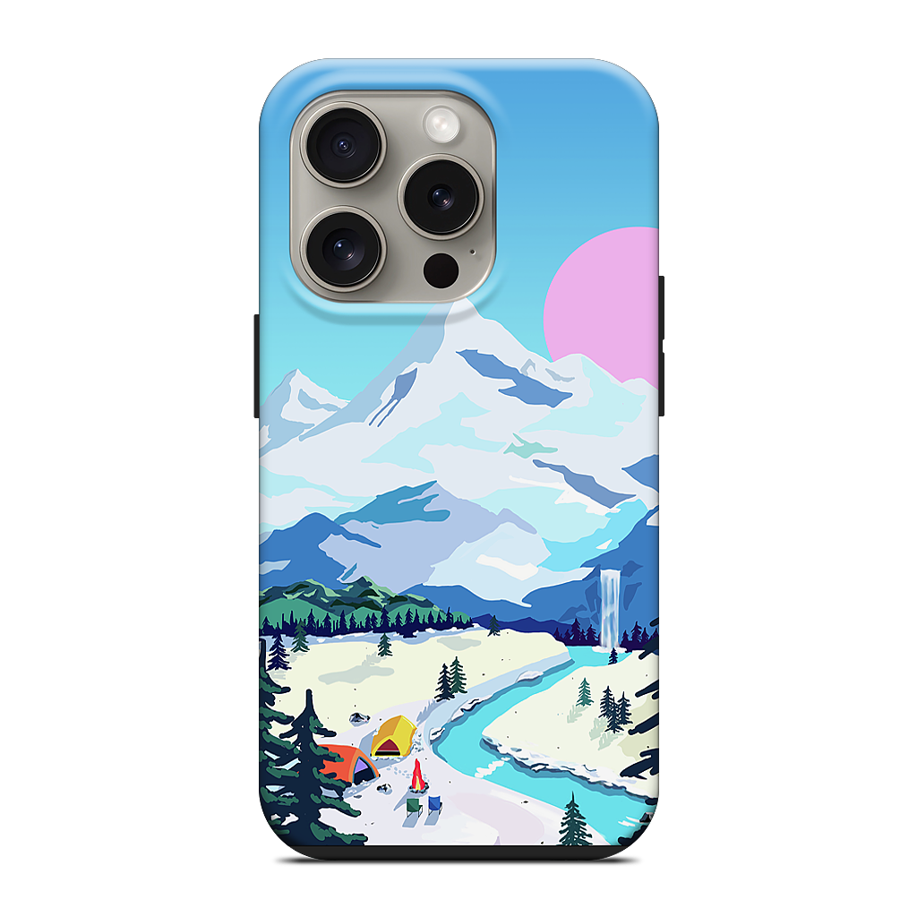 Mountains iPhone Case