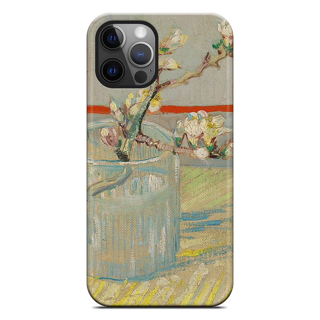 Spring of Flowering Almond in a Glass iPhone Case