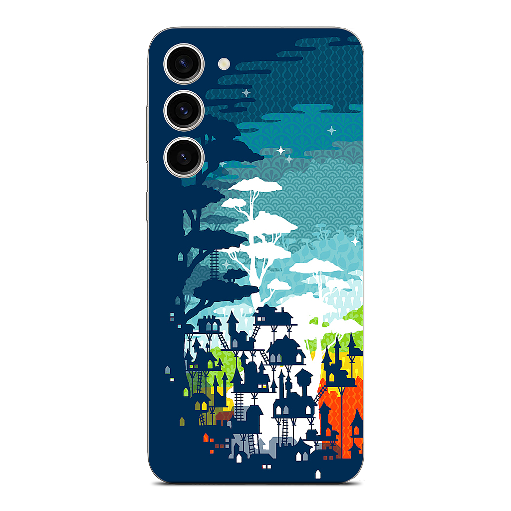 Rainforest City Samsung Skin