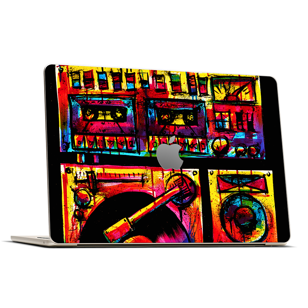 Stereo Stack 1 MacBook Skin