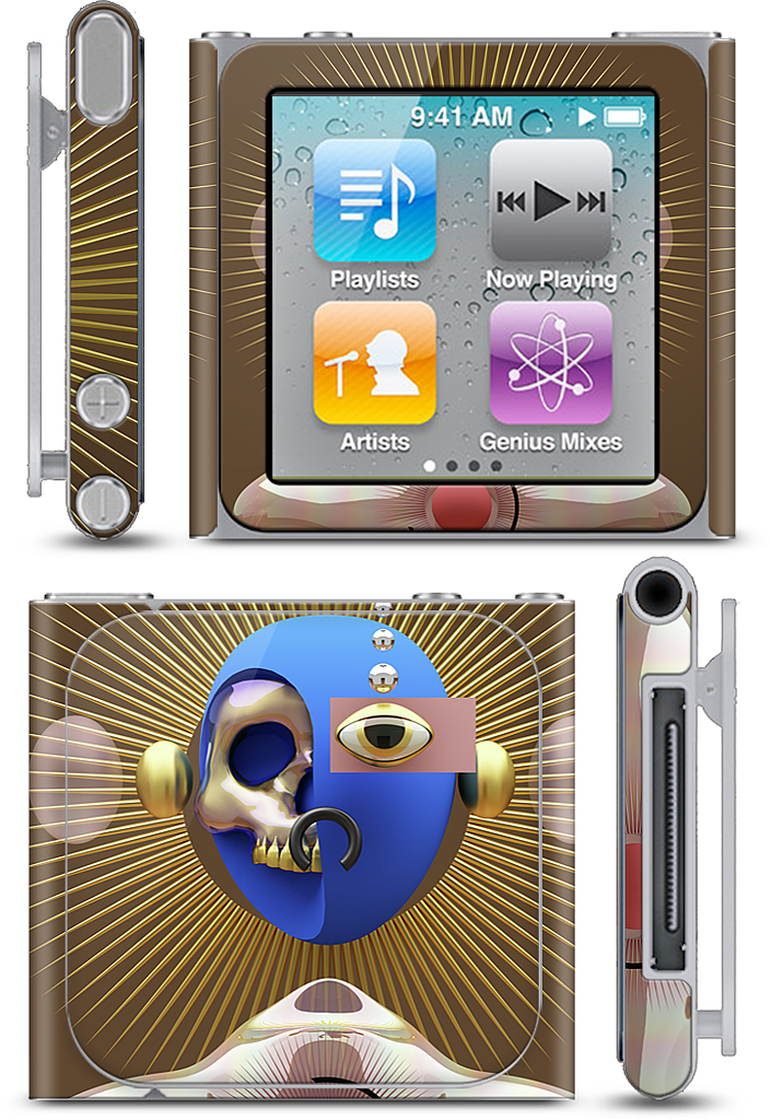 Portrait 022: A New Opportunity iPod Skin