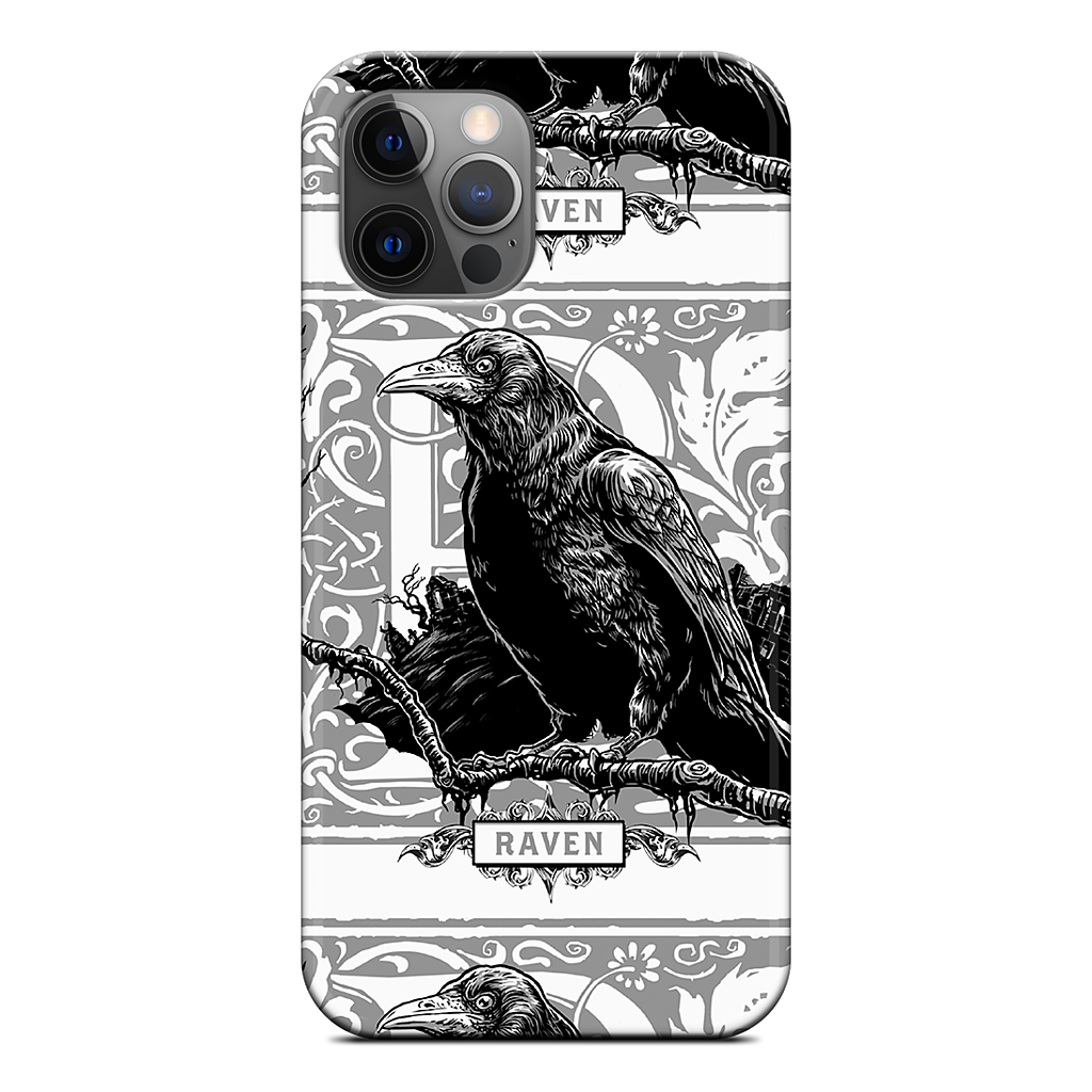 R Is For Raven iPhone Case