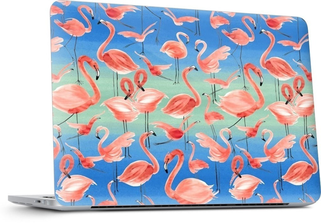 Flamingos MacBook Skin