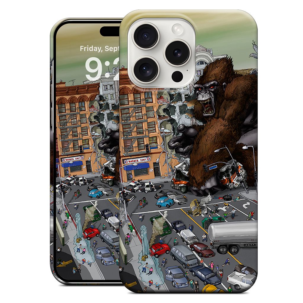 War Of The Monsters iPhone Case