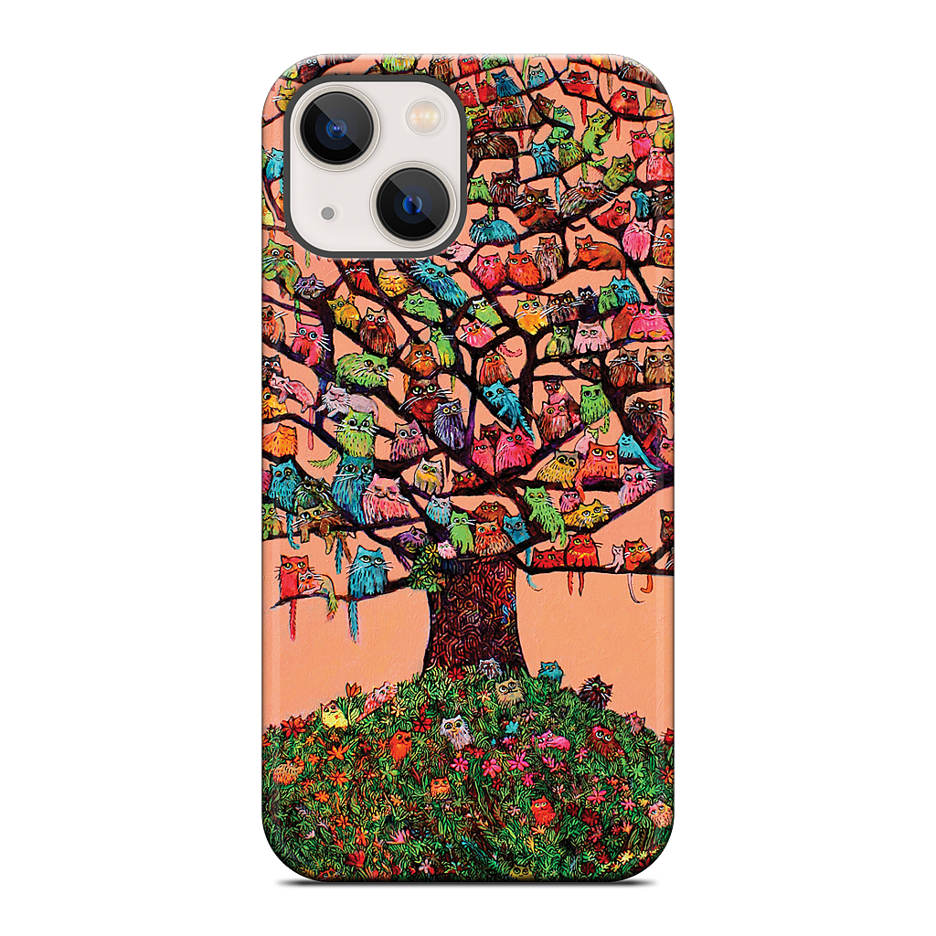 "Meau Tree" iPhone Case