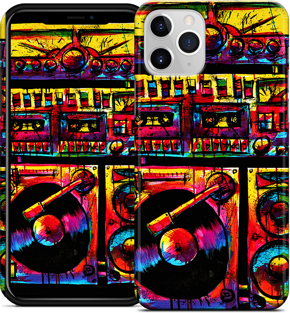Stereo Stack 1 iPhone Case
