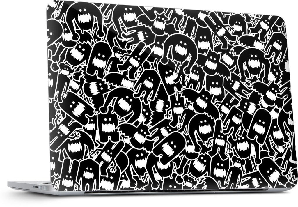 Monster Collage 2 MacBook Skin